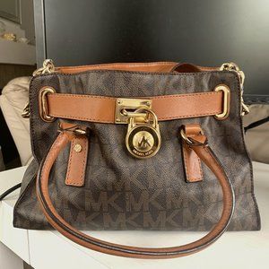 Michael Kors Hamilton - Brown w/ lock & key